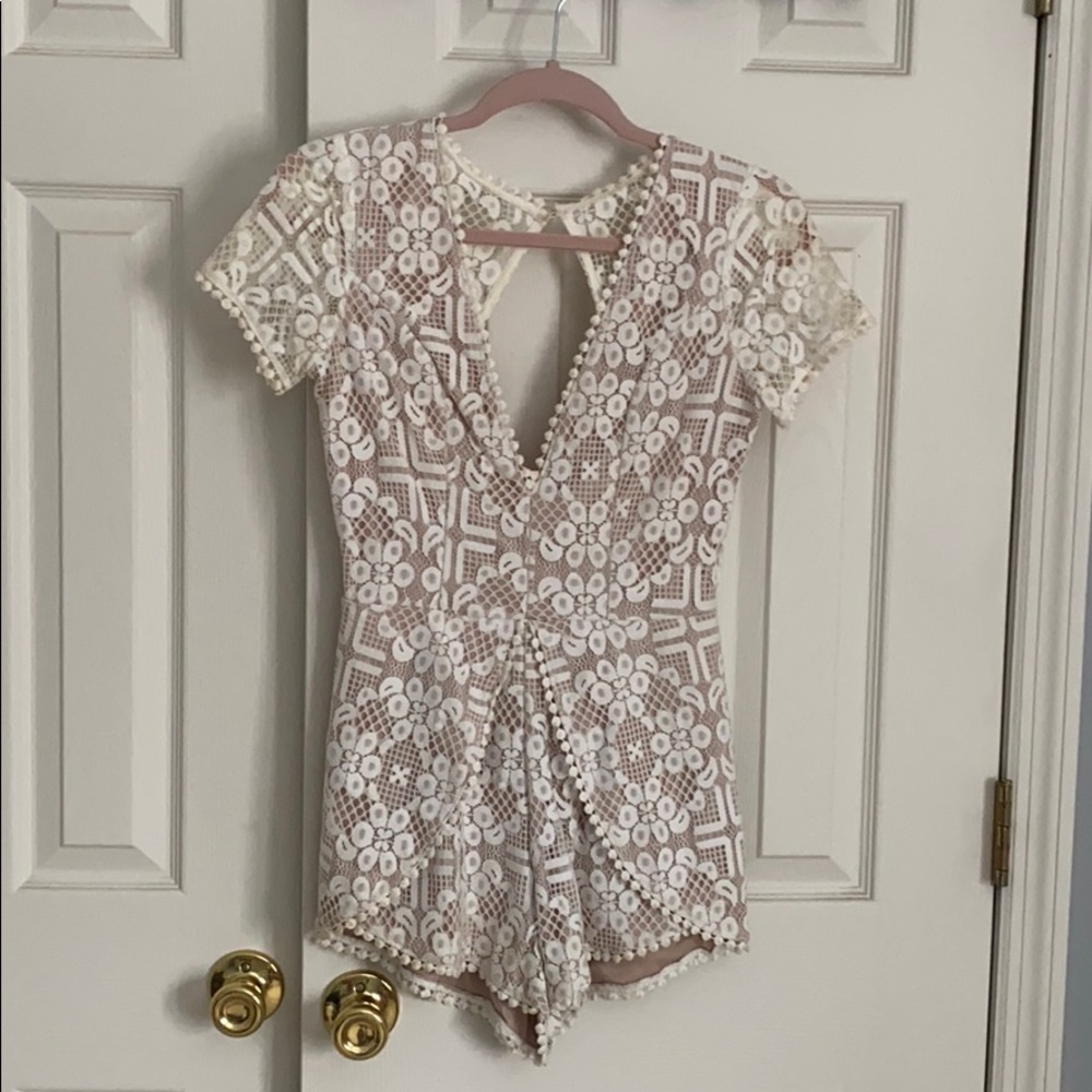 Lace Romper